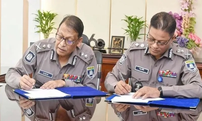 দায়িত্ব নিলেন নতুন আইজিপি