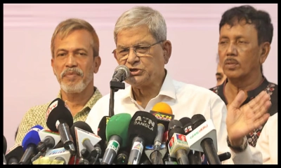 বিদেশ থেকে ভাড়ায় লোক এনে দেশ চালানো যায় না: মির্জা ফখরুল