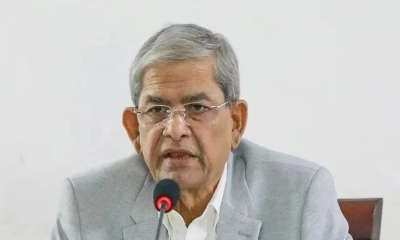 অন্যায় না করা নৌকার সমর্থকদের বুকে টেনে নেব : মির্জা ফখরুল
