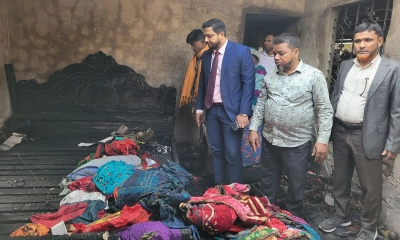 বগুড়ার শেরপুরে অগ্নিকাণ্ডে বসতবাড়ি ও ফার্নিচার দোকান ভস্মীভূত