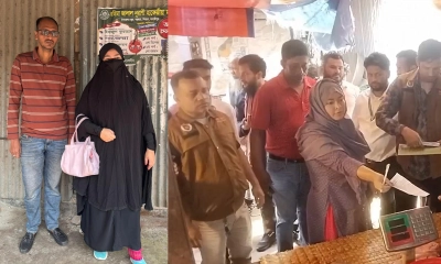 বোরকা পরে বাজারে নির্বাহী ম্যাজিস্ট্রেট, ৭ ব্যবসায়ীকে জরিমানা