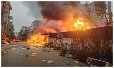 রাজধানীর উত্তরার আগুন নিয়ন্ত্রণে