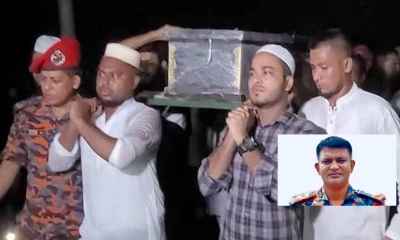 শেরপুরে চিরনিদ্রায় শায়িত হলেন ফায়ার ফাইটার নাঈম