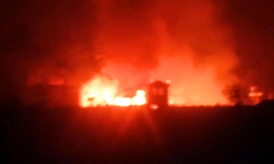 মধ্যরাতে উখিয়ার রোহিঙ্গা ক্যাম্পে ভয়াবহ অগ্নিকাণ্ড