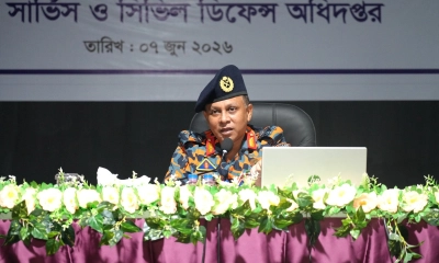 স্বচ্ছতা ও শৃঙ্খলা বজায় রেখে দায়িত্ব পালনের আহ্বান ফায়ার সার্ভিস মহাপরিচালকের