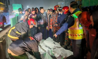 ঘন কুয়াশায় ট্রাকচাপায় ঝরল দুই প্রাণ