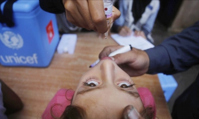 গাজায় শিশুদের টিকাদান কর্মসূচি শুরু জাতিসংঘের