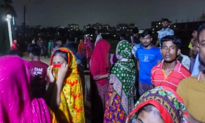 গাজীপুরে তালাবদ্ধ ঘর থেকে গৃহবধূর আগুনে পোড়া মরদেহ উদ্ধার