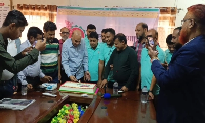 গাজীপুরে রূপালী বাংলাদেশের প্রথম বর্ষপূর্তি উদযাপন