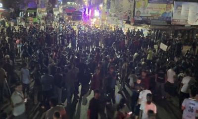 মধ্যরাতে ডুয়েট শিক্ষার্থীদের বিক্ষোভ