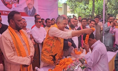 শ্রীপুরে বিএনপিতে পাঁচ শতাধিক আদিবাসী মানুষের যোগদান