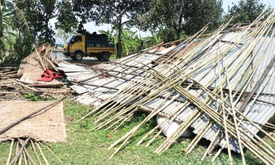 শ্রীপুরে ঝড়ে ঘরের চাল ধসে বৃদ্ধের মৃত্যু