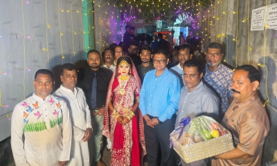 সুইপারের মা-হারা কনের বিয়েতে গাজীপুরের ডিসি