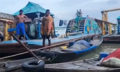 ‎মেঘনা নদীতে নৌ ডাকাতি, ককটেল বিস্ফোরণে নিহত ১