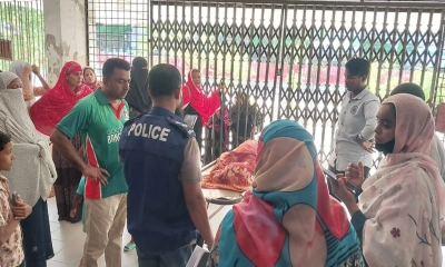 কুকুরের তাড়া খেয়ে স্কুলছাত্রীর মৃত্যু