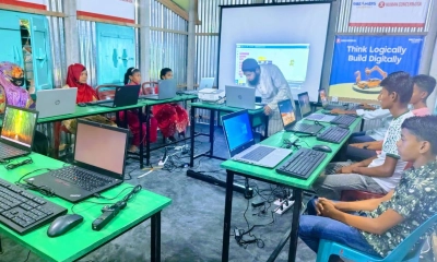 কোডিং শিক্ষা বদলাবে চরের শিক্ষার্থীদের ভবিষ্যত