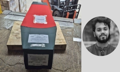 সিঙ্গাপুর থেকে দেশের পথে হাদির মরদেহ
