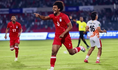 হামজার গোলে এগিয়ে গেল বাংলাদেশ