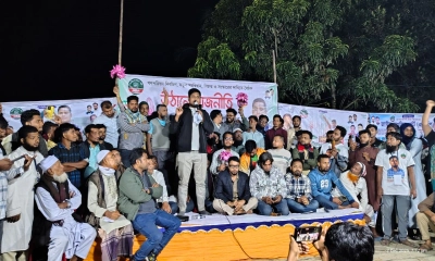 ‘৩০০ ভোট পেলেও চাঁদাবাজদের সামনে মাথানত করব না’