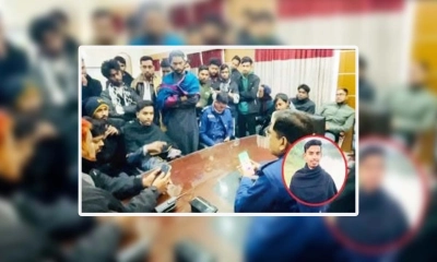 থানা পোড়ানোর ঘটনা স্মরণ করিয়ে কর্মীকে ছাড়ালেন বৈষম্যবিরোধী ছাত্রনেতা