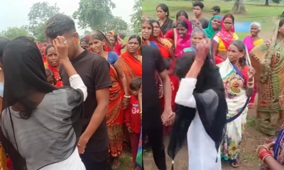 মধ্যরাতে প্রেমিকার বাড়িতে গিয়ে ধরা, সকালে বিয়ে করিয়ে দিল গ্রামবাসী