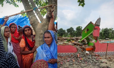 ‘বাংলাদেশি’ তকমা দিয়ে ভারতে বুলডোজার অভিযান, ঘরছাড়া হাজারো মুসলিম