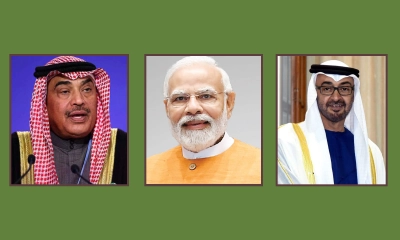 আমিরাতের রাষ্ট্রপতি ও কুয়েতের যুবরাজের সঙ্গে মোদির কথোপকথন