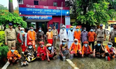 উত্তরাখণ্ডে ‘কালনেমি’ অভিযানে গ্রেপ্তার ব্যক্তিরা। ছবি- সংগৃহীত