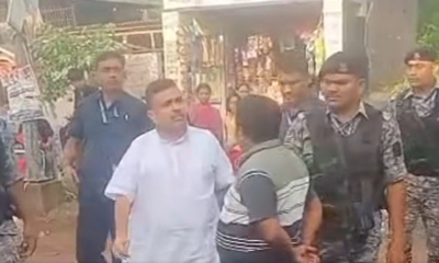 ‘জয় বাংলা’ স্লোগান শুনেই মেজাজ হারালেন বিজেপি নেতা শুভেন্দু