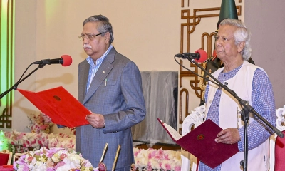 অন্তর্বর্তীকালীন সরকারের এক বছর