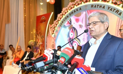 রথযাত্রা মহোৎসবের উদ্বোধন, সম্প্রীতি ও ঐক্যের আহ্বান স্থানীয় সরকার মন্ত্রীর