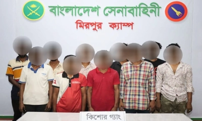 যৌথ বাহিনীর অভিযানে এক সপ্তাহে গ্রেপ্তার ২২৪