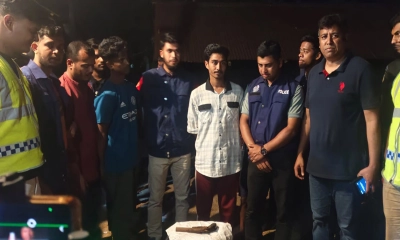 জাফলংয়ে কূপ থেকে দেশীয় পিস্তল উদ্ধার, আটক ৩
