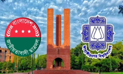 জাবিতে ছাত্রদলের ৬ জনের কমিটির ৩ জনই ছাত্রলীগ কর্মী