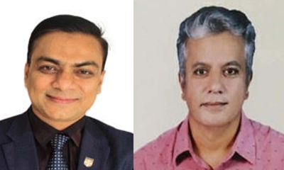 জাবিতে জাতীয়তাবাদী শিক্ষক ফোরামের নেতৃত্বে অধ্যাপক শামসুল–অধ্যাপক জামাল