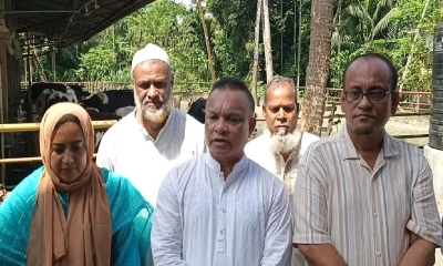 ঝালকাঠির নারী উদ্যোক্তা রুনার খামার পরিদর্শনে ড. জিয়াউদ্দিন হায়দার