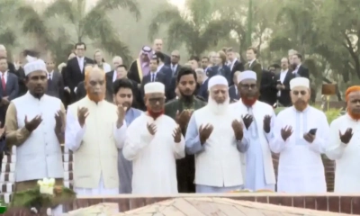 স্মৃতিসৌধে শ্রদ্ধা নিবেদন করেছেন জামায়াত আমির