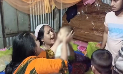 জামালপুরে গলায় চানাচুর আটকে প্রাণ গেল শিশুর