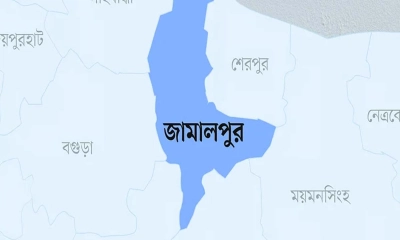 নির্বাচনকে ঘিরে জামালপুরে যৌথ বাহিনীর টহল