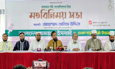 স্থানীয় নির্বাচনে কারচুপির চেষ্টা হলে জনগণ প্রতিহত করবে: সেলিম উদ্দিন