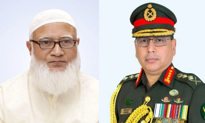 জামায়াত আমিরের খোঁজখবর নিলেন সেনাপ্রধান