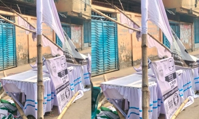 জামায়াত আমিরের আসনে ১৩ বুথ ভাঙচুরের অভিযোগ