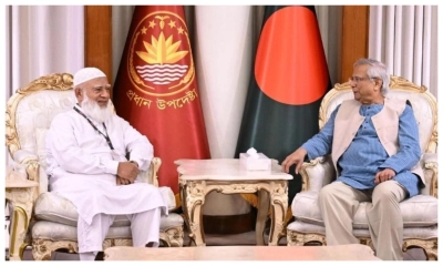 জামায়াত আমিরকে প্রধান উপদেষ্টার অভিনন্দন