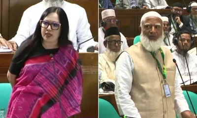 রুমিন ফারহানার বক্তব্যের সময় অশালীন অঙ্গভঙ্গি, বিরোধীদলীয় নেতার নিন্দা 