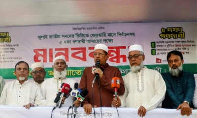 পিআরের চূড়ান্ত সমাধান রাজপথে হবে, হুঁশিয়ারি জামায়াত নেতার