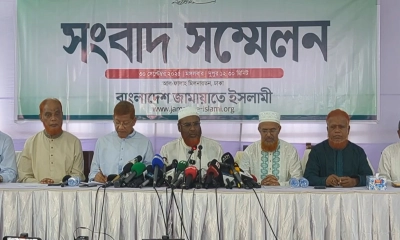 আবারও ১২ দিনের নতুন কর্মসূচি ঘোষণা করল জামায়াত