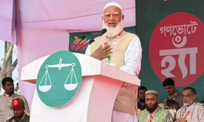 আমিও এক শহীদ মুক্তিযোদ্ধা পরিবারের সদস্য : জামায়াত আমির