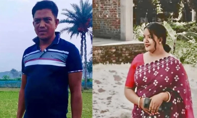 প্রতারক দম্পতি মিন্টু ও তার স্ত্রী বৃষ্টি।  ছবি- রূপালী বাংলাদেশ