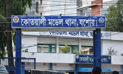 যশোর কোতোয়ালি মডেল থানা। ছবি- সংগৃহীত