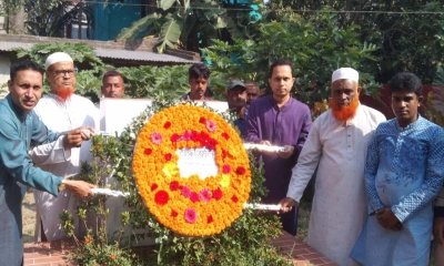 গণঅভ্যুত্থানে নিহত শহীদ আব্দুল্লাহর মৃত্যুবার্ষিকীতে শ্রদ্ধাঞ্জলি